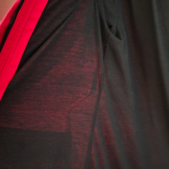 Madden NYC Steve Madden Raincoat Jacket Red Coat Size Medium Polyurethane - Picture 12 of 16